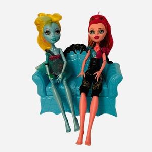 13 Wishes Monster High Dolls Bundle 2 Dolls Lagoona Blue & Gigi Grant